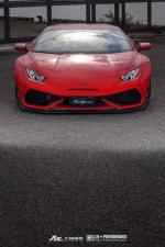 Lamborghini Huracan in Red by Liberty Walk 2015 года